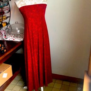 LuLaRoe Maxi dress/skirt size XL